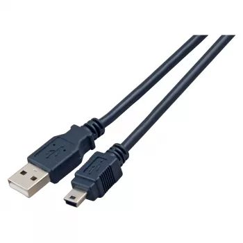 EFB USB 2.0 ühenduskaabel Type A – Mini B 5-pin Classic Black 1.5m