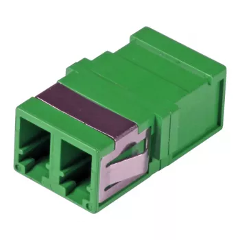 EFB-ELEKTRONIK LC Duplex OM5 Fiiberoptiline Sidur, Ühetükkiline, Äärikuta, Laimiroheline, Keraamiline Hülss