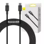 Baseus Superior USB-C to USB-C kaabel 1m Must 100W Kiirlaadimine ja Andmesünkroonimine