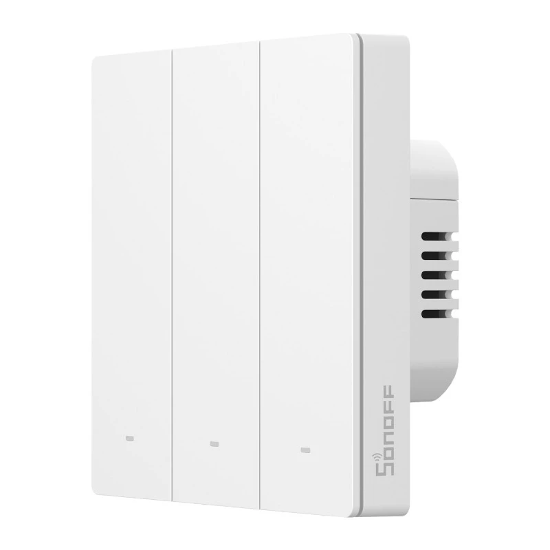 SONOFF M5-3C-86W WiFi Matter Smart Wall Switch (3-kanaliline) Valge