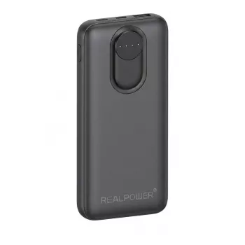 RealPower PB-20000 Pro Power Bank 20000 mAh 30 W 2x USB-A 1x USB-C Must