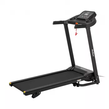 REBEL ACTIVE RBA-1001 Kokkupandav Elektriline Jooksulint LCD-ekraaniga, 12 Programmiga, 12 km/h, Hõbe/Must