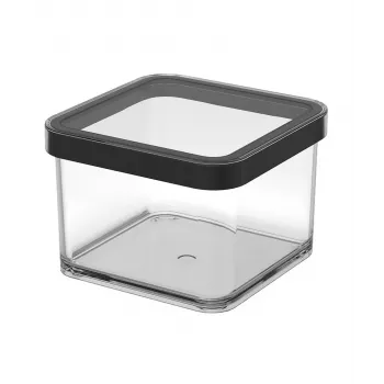 ROTHO Loft Treat Container 500 ml Must Läbipaistev