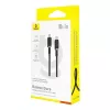 Baseus Dura Type C to Type C 100 W Fast Charging Cable 1 m Black, Gold