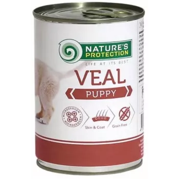 NATURE'S PROTECTION Puppy Veal Wet Food for Puppies 400 g