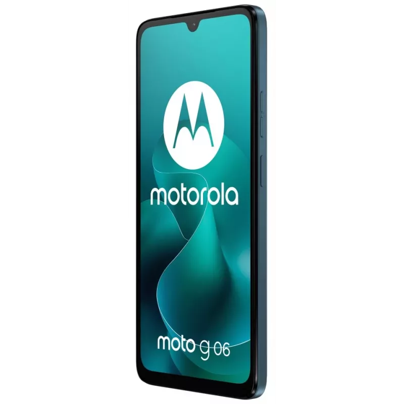 Motorola G06 Tapestry 4/64GB nutitelefon, 6.88 inch ekraan, 50MP kaamera, Dual SIM, 4G LTE, Tapestry Blue