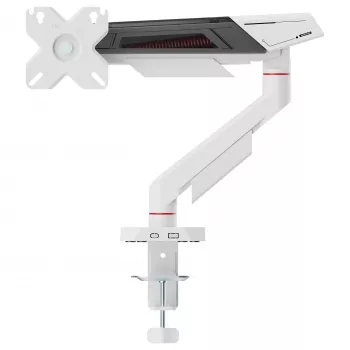 Equip lauakinnitus 17-40 inch ekraanidele, 360° pöörlemine, 12 kg, must/valge