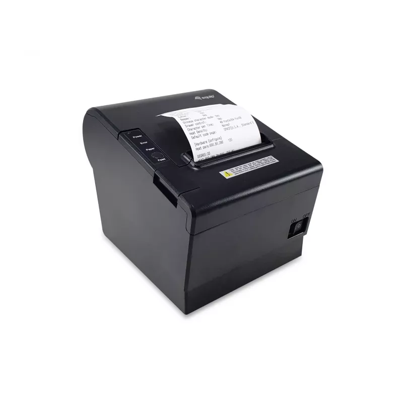 Equip 58/80mm termiline POS-kviitungiprinter automaatse lõikuriga, USB/Bluetooth/WiFi/kassasahtli ühendus, must
