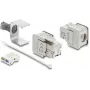 Delock Keystone Moodul RJ45 Emane LSA Cat.6A Varjestatud Varjestuspunutisega Tööriistavaba (91084)