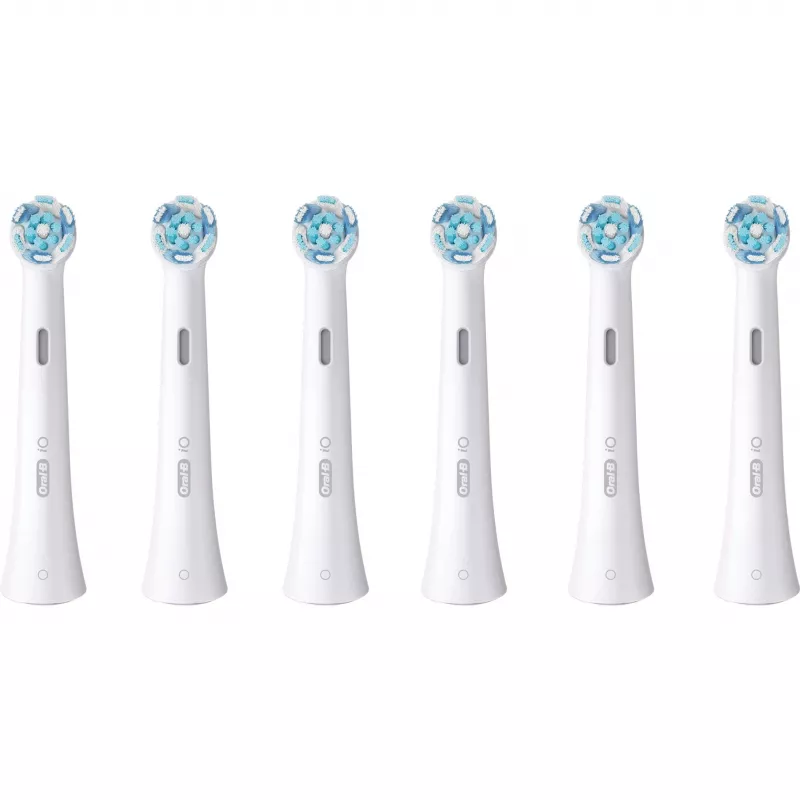 Oral-B iO Ultimate Clean harjapead valge, 6 tk. Lisahambaharjapead