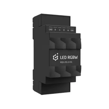Grenton RGBW LED Dimmer-moodul, DIN-rööpale paigaldus, TF-Bus, 4-kanaliline, PWM, 24V DC, 5A kanali kohta