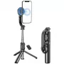 AWEI X51 Magnetiline Selfie Kepp Statiiv Must