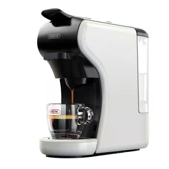 HiBREW H1A 4-in-1 kapslikohvimasin, valge, 19 baari, 1450 W, 0,6 L