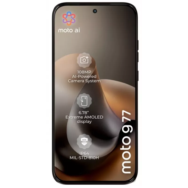 MOTOROLA G77 8GB 128GB 6.78 tolli pOLED 120Hz 108MP Dual SIM 5G Must Oliiv