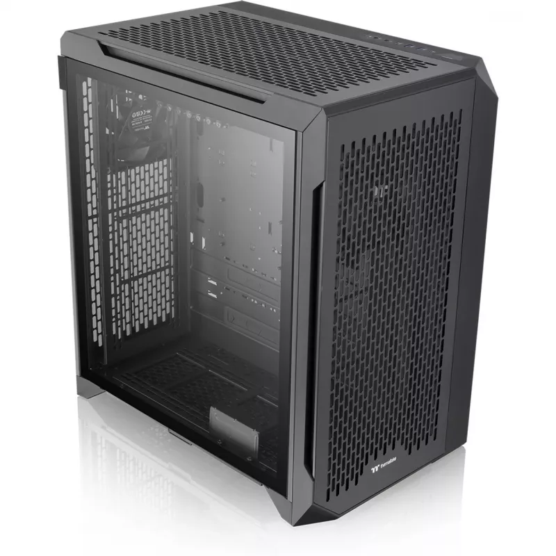 Thermaltake CTE C700 Air Mid Tower E-ATX korpus karastatud klaasist küljepaneeliga, must