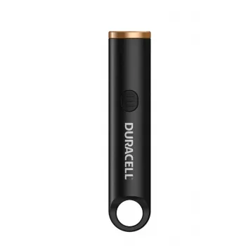 Duracell DK100R Võtmehoidja Taskulamp 100 Luumenit Laetav Must