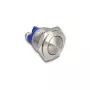 Delock 16 mm kuppel-tüüpi hetkelüliti, 2 x kruviklemmid, 1 NO, must