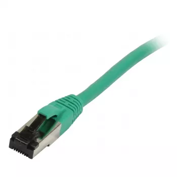 Synergy21 Patch Cable RJ45, CAT8.1 2000MHz, 3m, Roheline, S-STP (S/FTP), TPE/LSZH (SuperFlex), AWG26