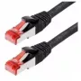Herweck Helos CAT 6 SFTP Patch-kaabel RJ-45 Isane – RJ-45 Isane 0,5 m Must