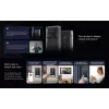 EZVIZ HP7 Pro 4K IP Video Intercom Kit with 7-Inch Touchscreen Monitor, Wi-Fi 6, Palm Scanner, Face Recognition, RFID, IP65 Door Station