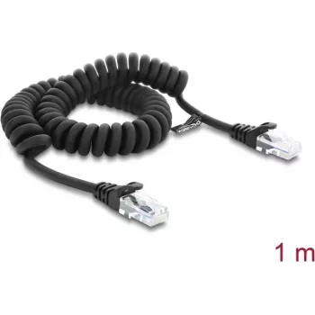 Delock RJ50 keerdkaabel isane-isane 1 m must (88161)