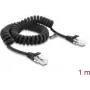 Delock RJ50 keerdkaabel isane-isane 1 m must (88161)