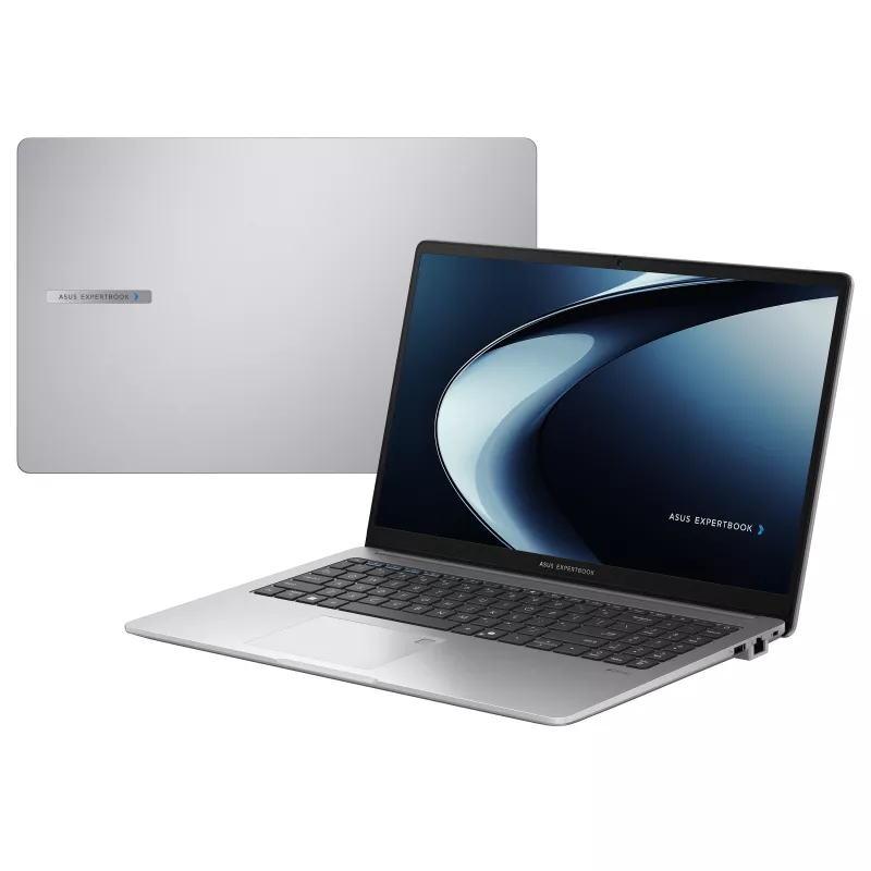 ASUS ExpertBook P1 PM1503CDA-S70262X 15.6-tolline sülearvuti - AMD Ryzen 7 7730U - 16GB RAM - 512GB SSD - Windows 11 Pro - Slate Grey - Saksa klaviatuur