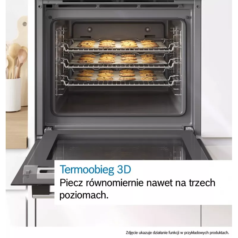BOSCH HBG571EB4 Sisseehitatud ahi, must, 71 L, pürolüütiline isepuhastus, 7 kütteviisi