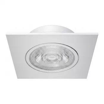 Synergy 21 LED Recessed Ceiling Spot Helios White - Square + Tilting - Neutral White