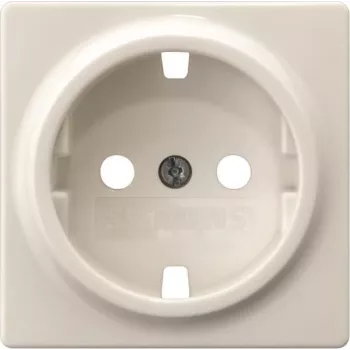 Siemens 5UH1044 Pistikupesa Kate ilma Sisestuseta 55x55mm Titaanvalge (DELTA miro)