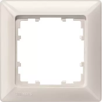 Siemens 5TG25510 DELTA miro 2-kohaline kattekaas Titanium Valge Plastik 151x80mm