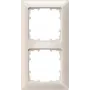 Siemens DELTA miro 2-kohaline katteraam Titanium White Plastik 151x80 mm