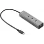 Sandberg USB-C 5-in-1 MediaDock - Dokkimisjaam - Hõbe/Hall