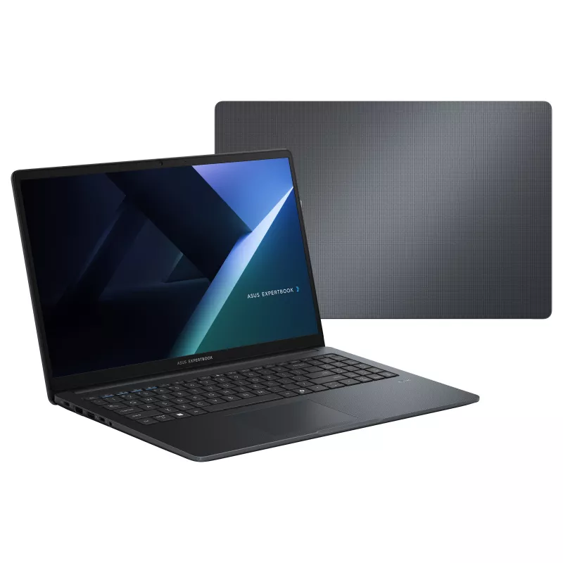 ASUS ExpertBook B1 B1503CVA-S79180 15.6-tolline Full HD IPS sülearvuti, Intel Core 7 150U, 16GB DDR5, 256GB SSD, FreeDOS, saksa klaviatuur, Star Black
