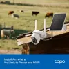 TP-LINK Tapo C665G Komplekt: Välis-IP-kaamera ja päikesepaneel 4K 8MP Wi-Fi LTE
