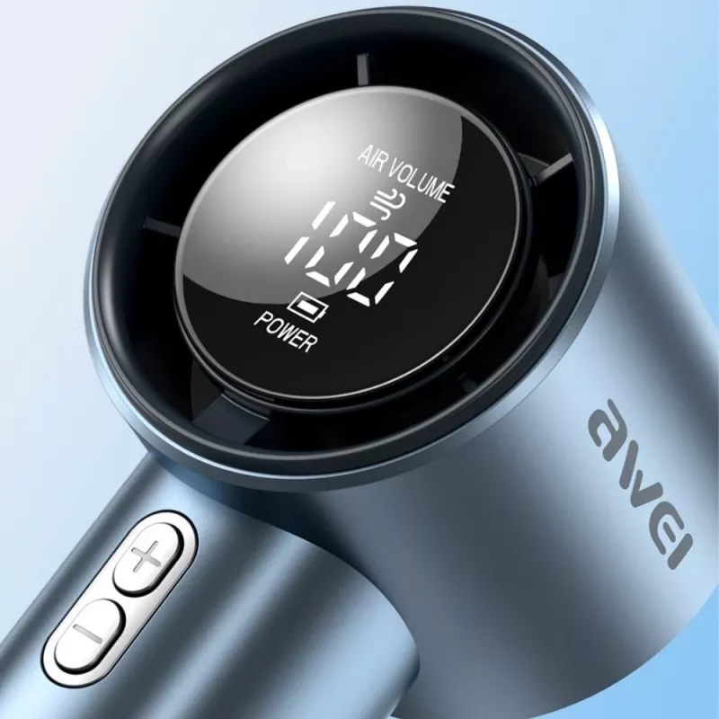 AWEI F38 Mini Handheld Fan Blue
