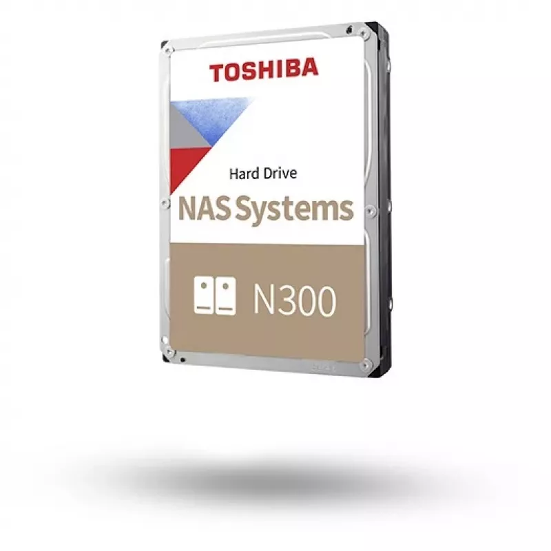 Toshiba N300 8TB NAS kõvaketas 7200RPM 256MB vahemälu SATA III 3.5-tolline jaemüük
