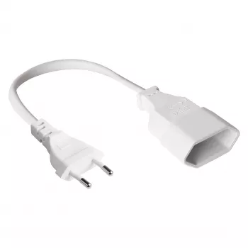 Good Connections Euro pikenduskaabel valge 5m