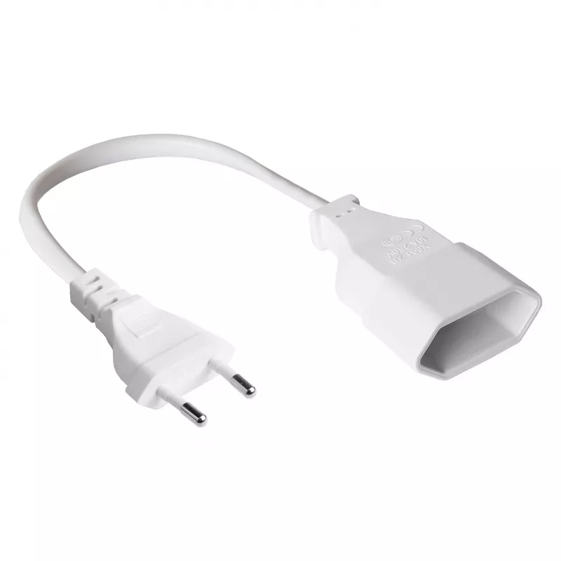 Good Connections Euro pikenduskaabel valge 5m