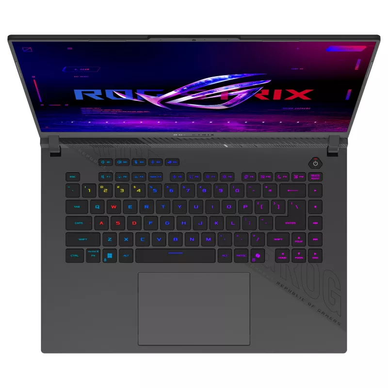 ASUS ROG Strix G16 G614PP-RV114W mängusülearvuti 16 inch QHD+ 240Hz, AMD Ryzen 9 8940HX, 32GB DDR5, 1TB SSD, NVIDIA GeForce RTX 5070, Windows 11 Home