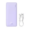 Baseus Airpow - 20 000 mAh 20W Power Bank (Lilla)