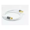 Good Connections SmartFLEX SAT antennikaabel, IEC/Coax nurk-isa emasele, kullatud, neljakordselt varjestatud, 120 dB, valge, 2 m (GC-M2063)
