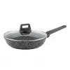 Extralink Home SF-1129-20CM Graniitne Mittekleepuv Praepann 20 cm 1,2 L Must
