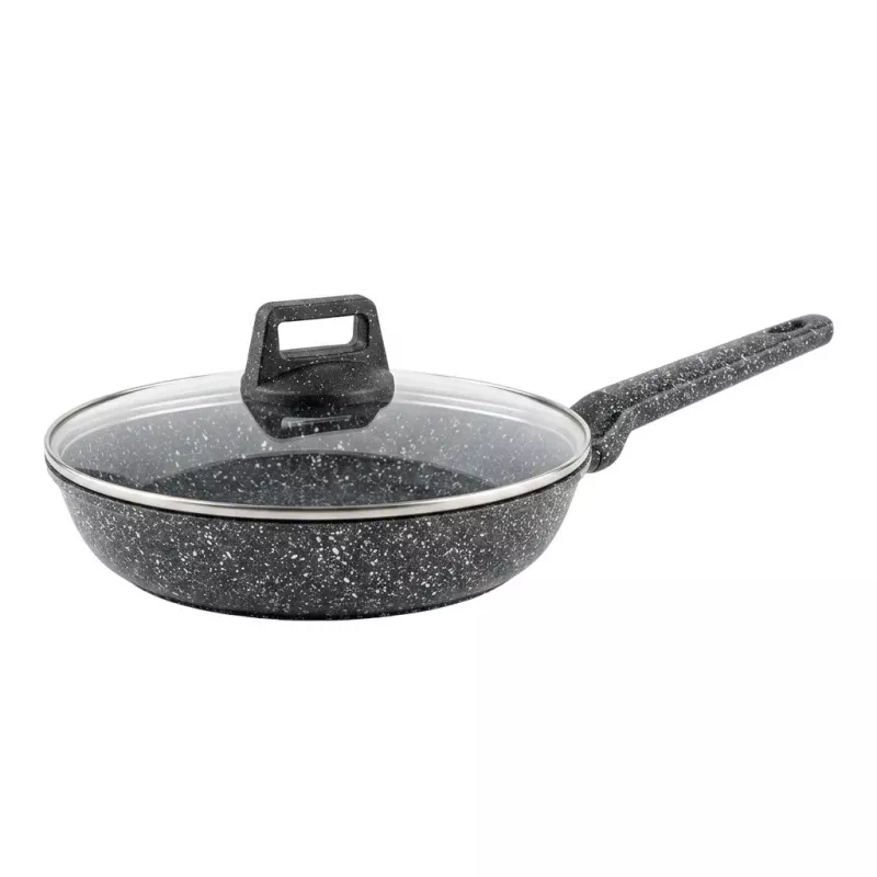 Extralink Home SF-1129-20CM Graniitne Mittekleepuv Praepann 20 cm 1,2 L Must