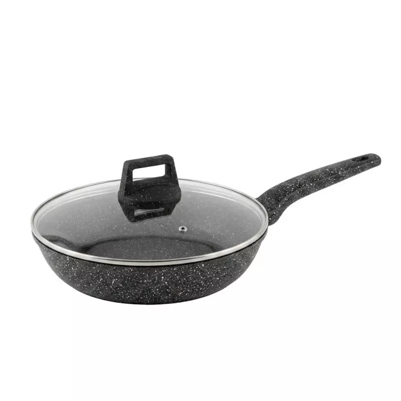 Extralink Home SF-1129-28CM Graniitne mittekleepuv praepann 28 cm 3.1 L must