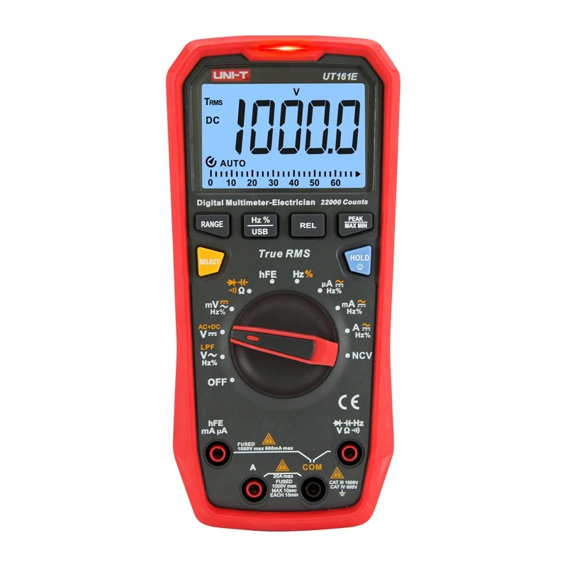 Uni-T UT161E True RMS Digitaalne Multimeeter 60000 Loendit