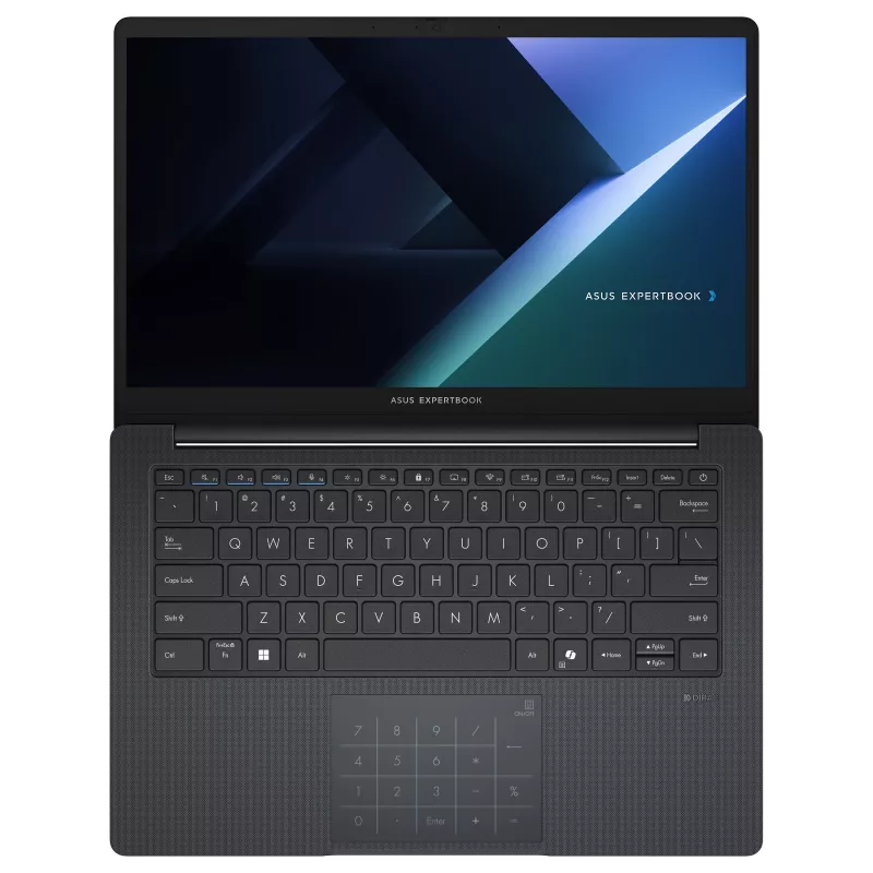ASUS ExpertBook BM1 BM1403CDA-S61825X sülearvuti, 14-tolline Full HD IPS, AMD Ryzen 5 150, 16GB DDR5, 512GB SSD, Windows 11 Pro, saksa QWERTZ klaviatuur