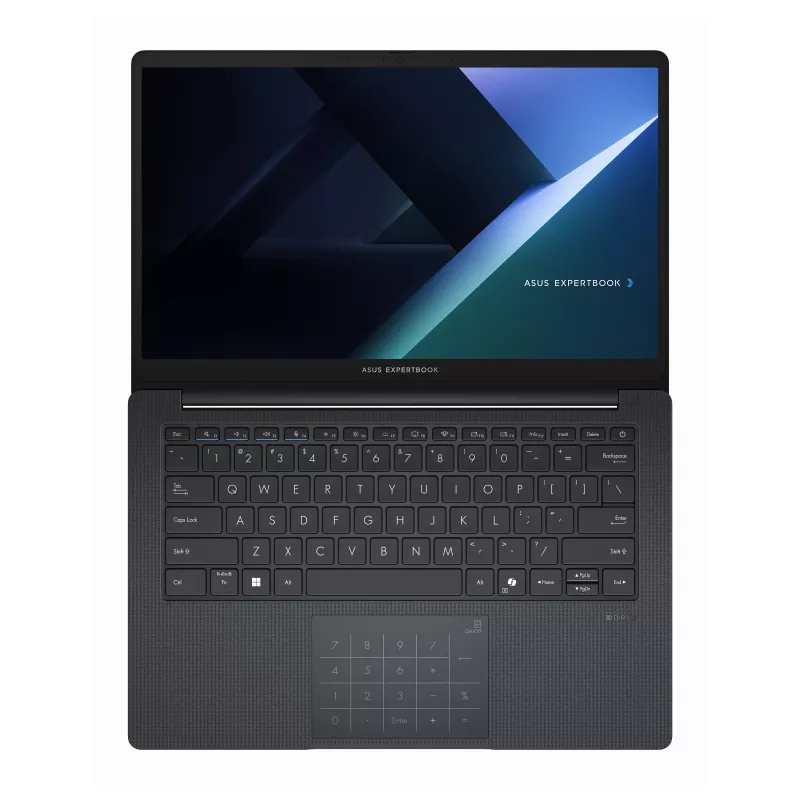 ASUS ExpertBook BM1 BM1403CDA-S61825X sülearvuti, 14-tolline Full HD IPS, AMD Ryzen 5 150, 16GB DDR5, 512GB SSD, Windows 11 Pro, saksa QWERTZ klaviatuur