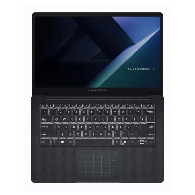 ASUS ExpertBook BM1 BM1403CDA-S61825X sülearvuti, 14-tolline Full HD IPS, AMD Ryzen 5 150, 16GB DDR5, 512GB SSD, Windows 11 Pro, saksa QWERTZ klaviatuur