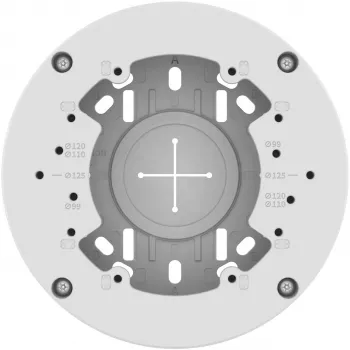 Hanwha Vision SBV-140BW Ühenduskarp - Alumiinium - Valge - jaoks QNV-C8083R/C9083R, QND-7012R/22R/82R, QNE-8011R